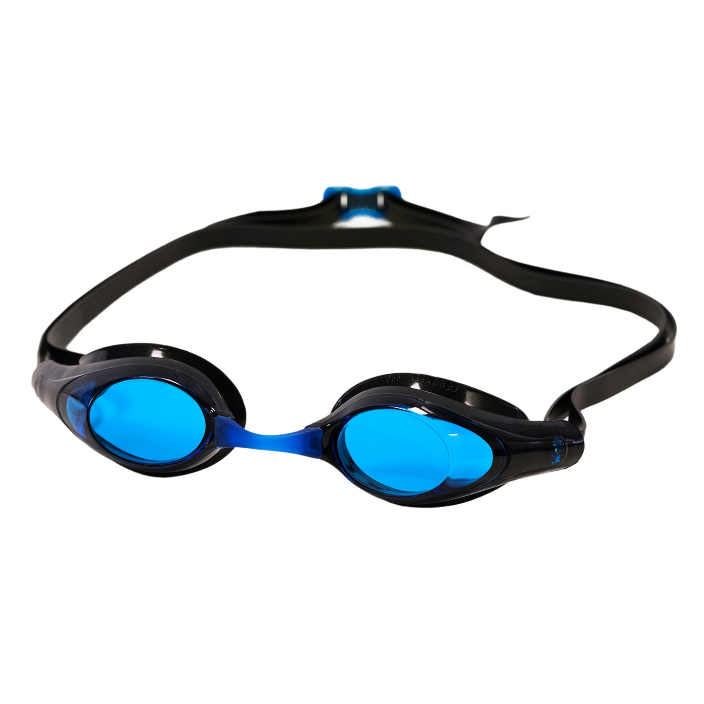 Maru Swift Swim Goggles, Anti-Fog, UV Protection, Black and Blue