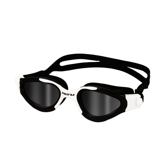 Maru Groove Polarised Mirror Anti Fog Adult Swim Goggles - Black & White