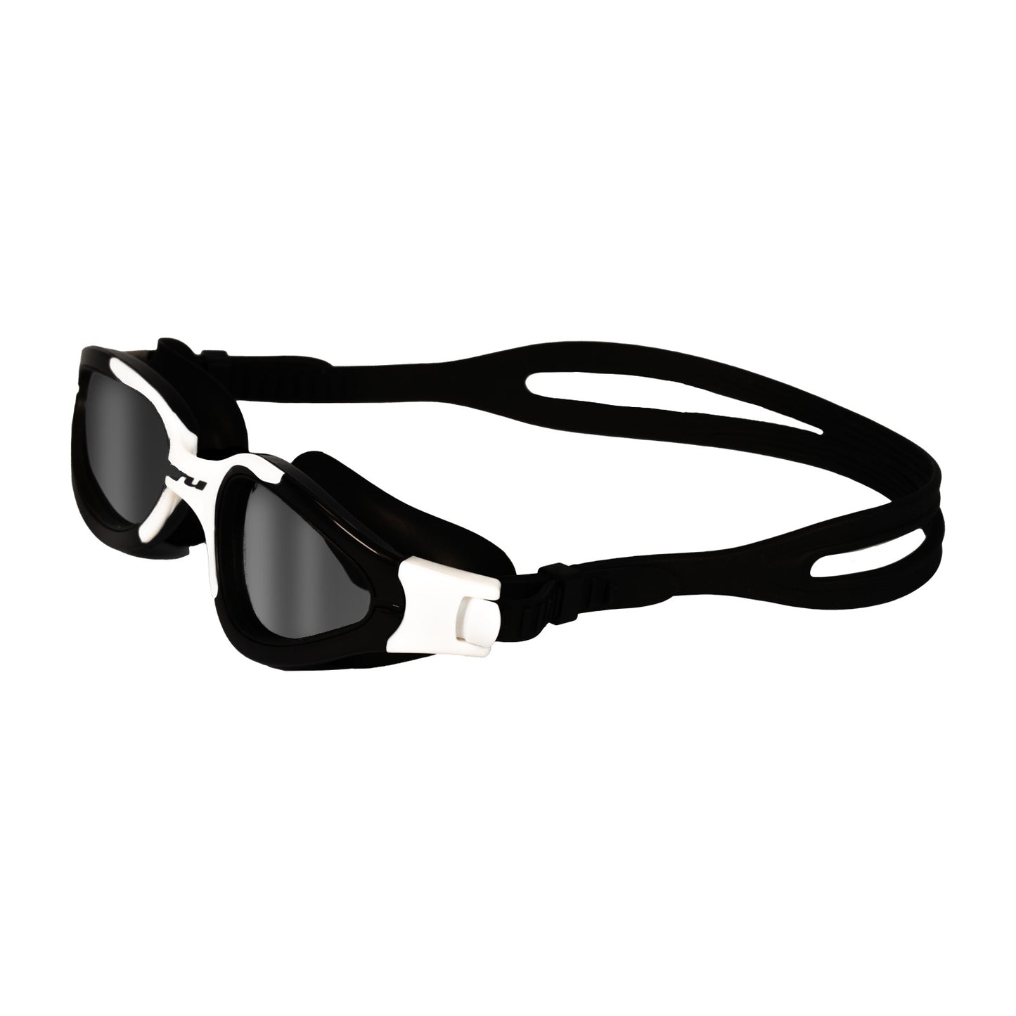 Maru Groove Polarised Mirror Anti Fog Adult Swim Goggles - Black & White