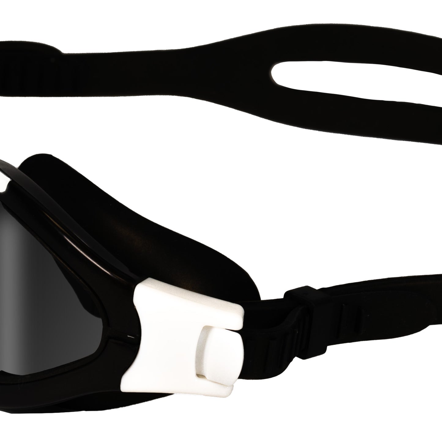 Maru Groove Polarised Mirror Anti Fog Adult Swim Goggles - Black & White
