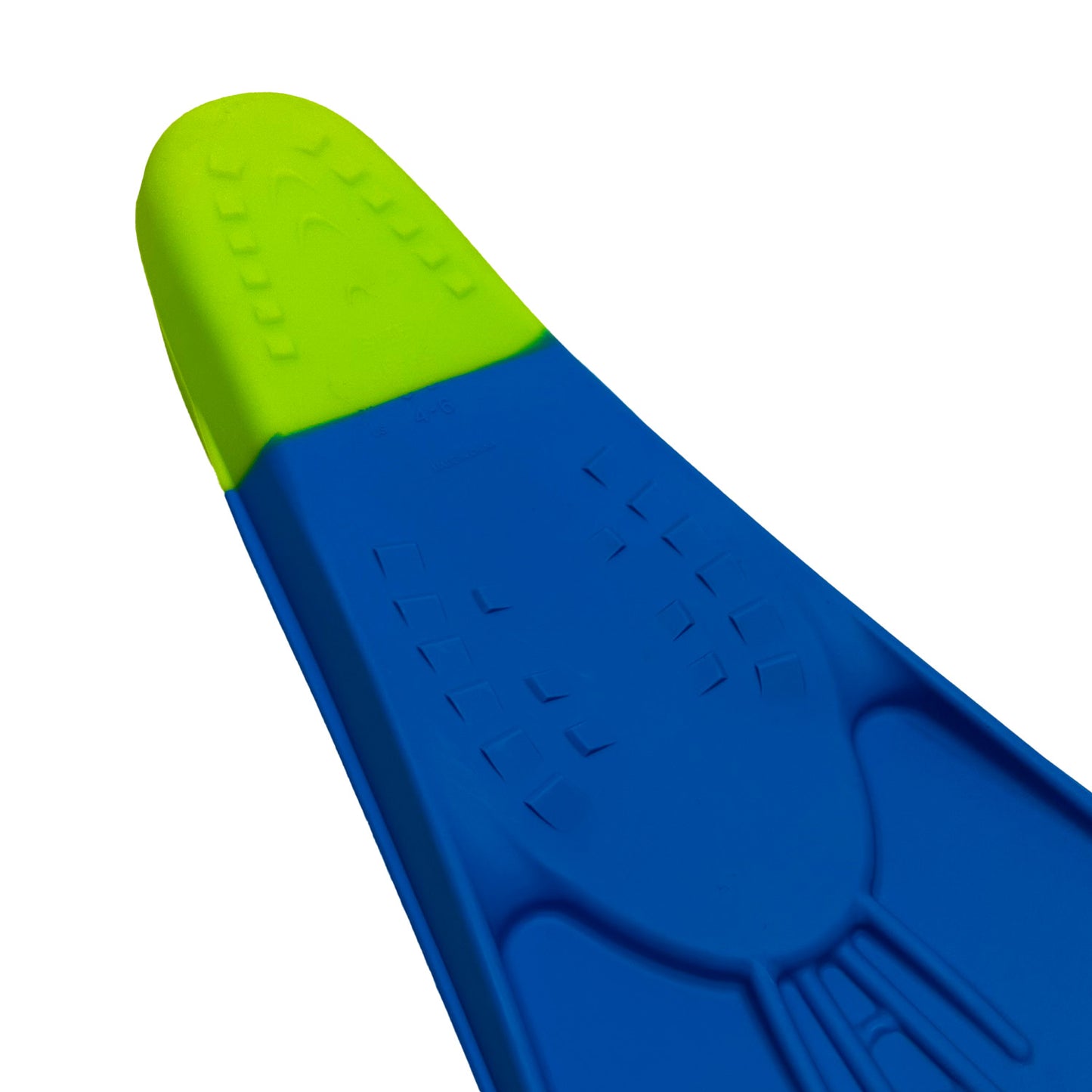 Maru Swim Training Fins - Blue and Lime