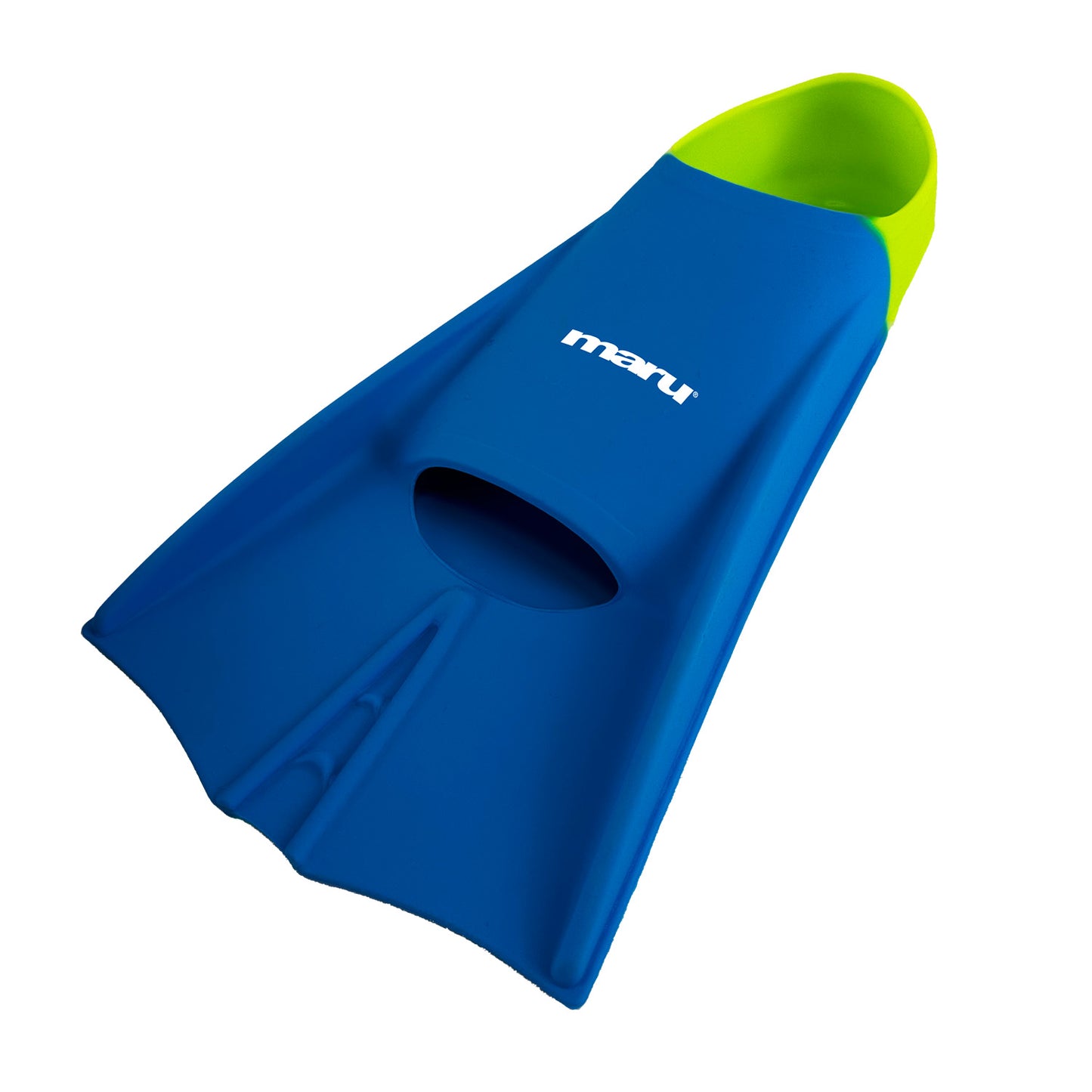 Maru Swim Training Fins - Blue and Lime