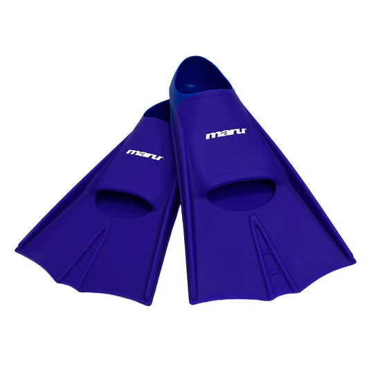 Maru Swim Training Fins - Purple and Blue
