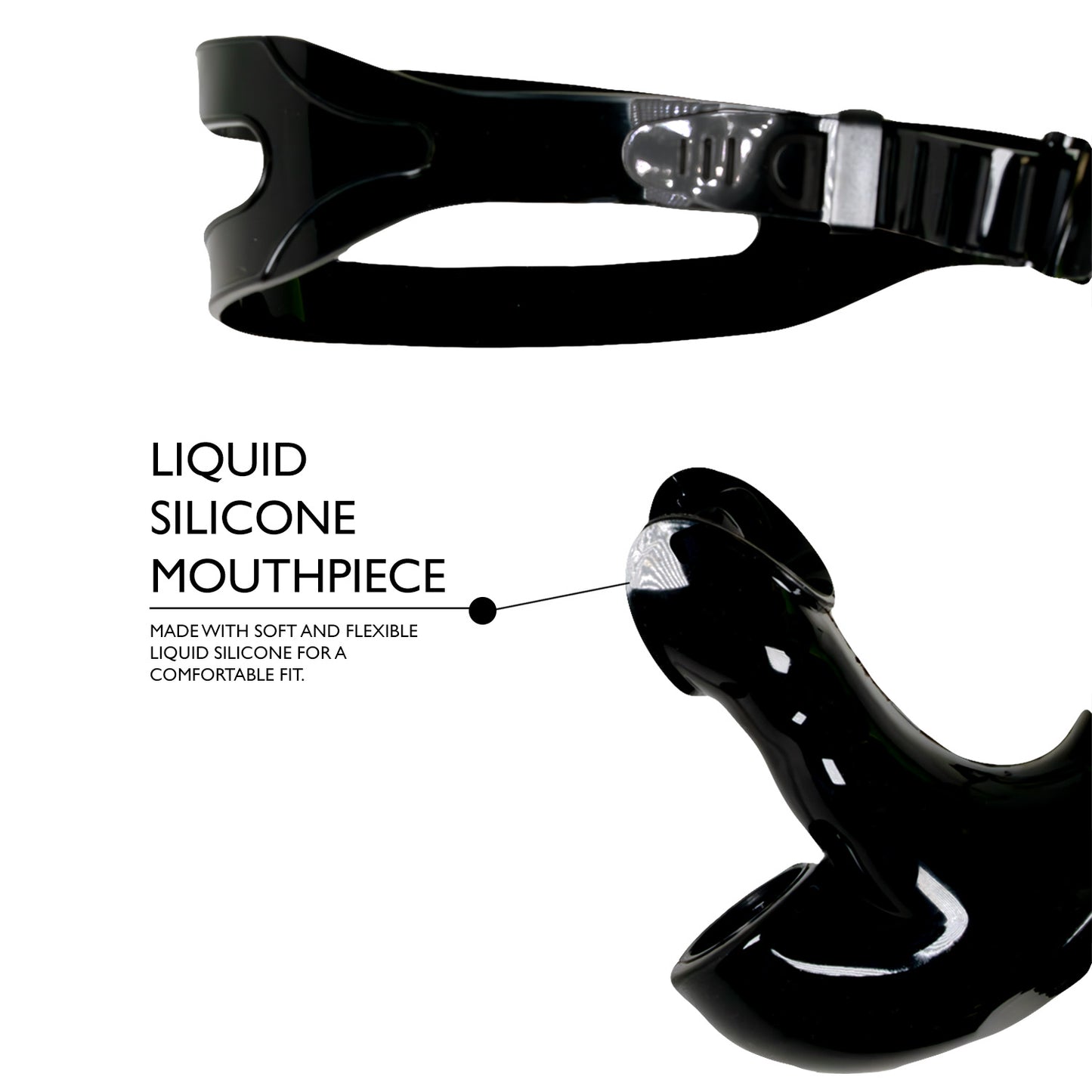 Maru Green Front Snorkel