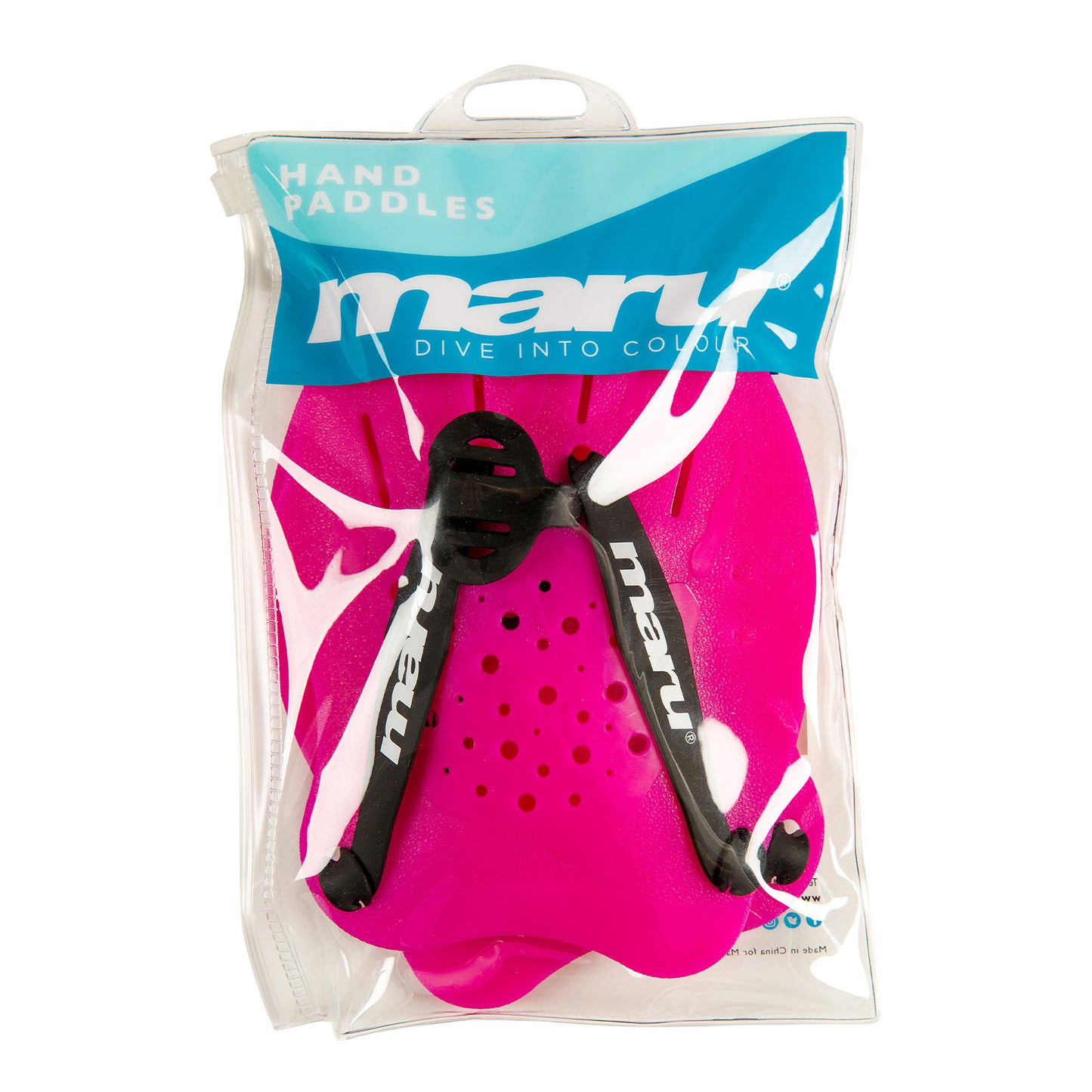 Maru Swimming Hand Paddles - Pink