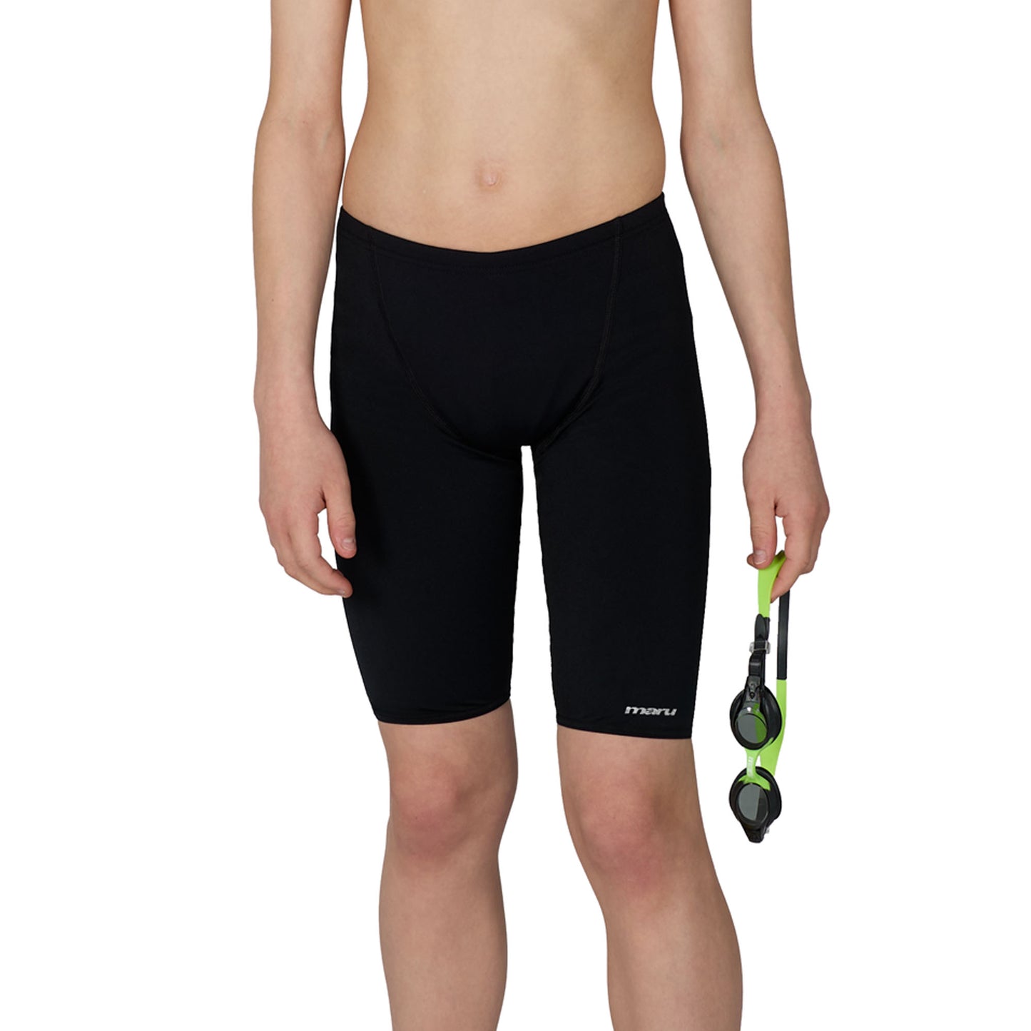 Jungen Badehose Solid Pacer Junior Schwarz