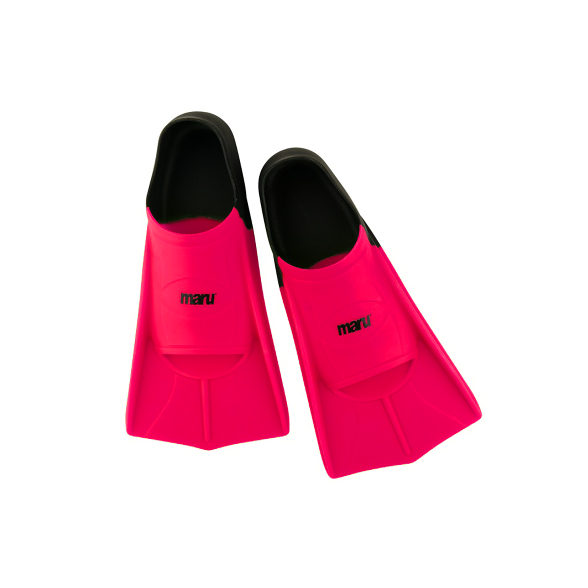 Maru Swim Training Fins - Pink/Black