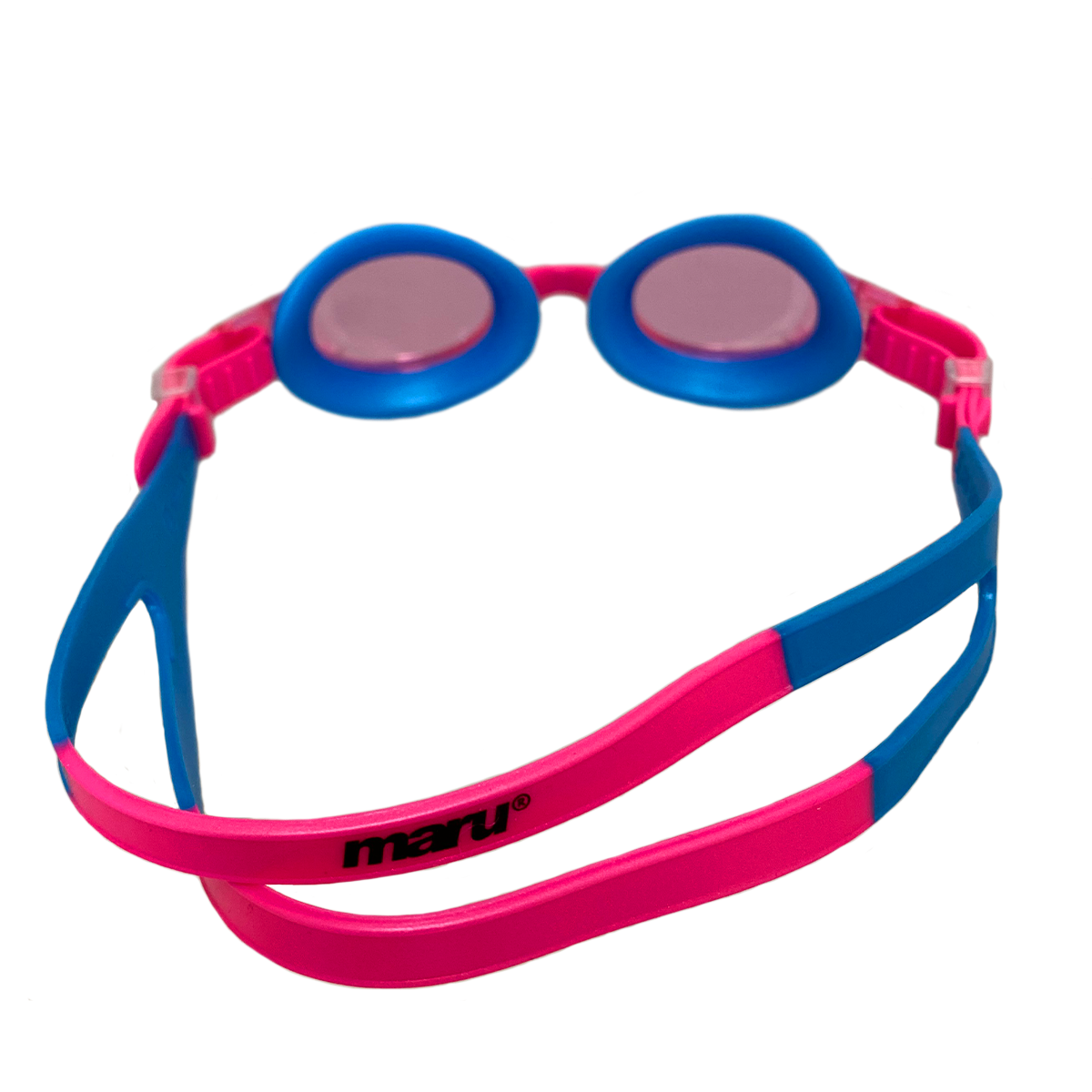 Lunettes de natation Sprite antibuée pour enfant - Rose et bleu