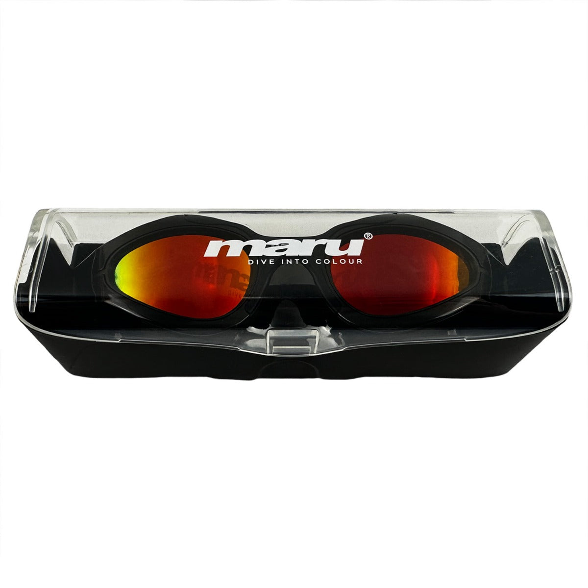 Lunettes de natation antibuée polarisées pour adultes Groove - Noir