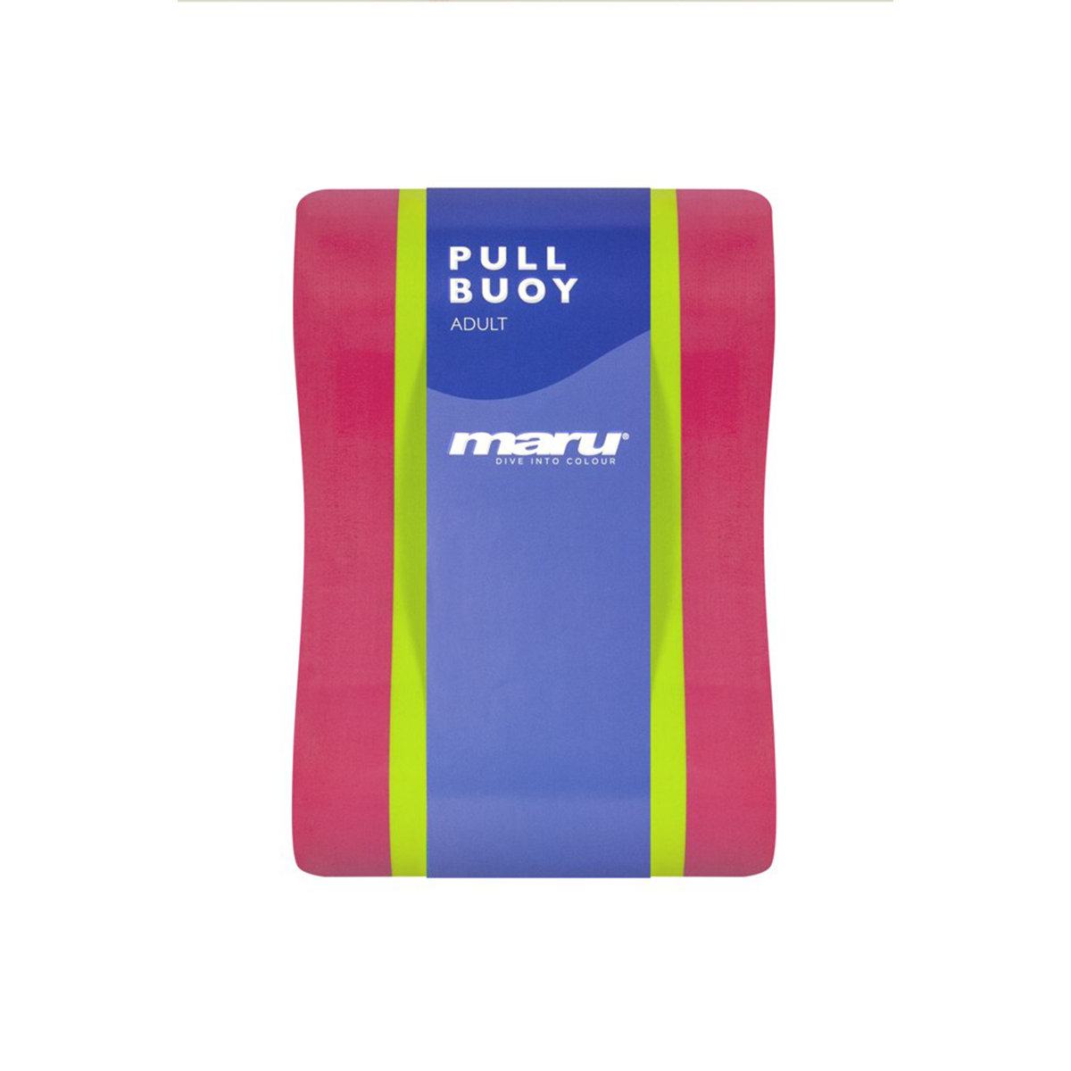 Pull Buoy pour adulte - Rose, citron vert et blanc