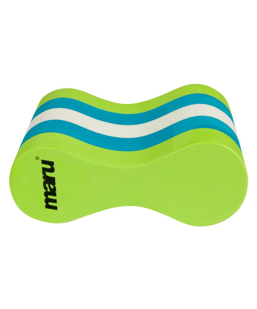 Pull Buoy pour adulte - Citron vert, bleu et blanc