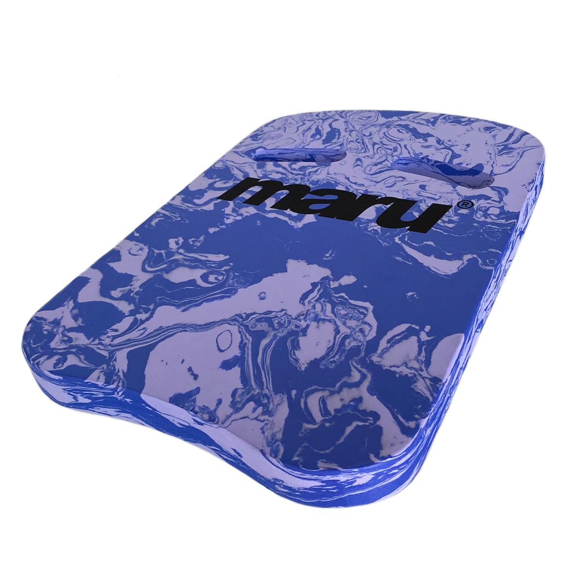 Planche de natation - Violet foncé et tourbillon violet