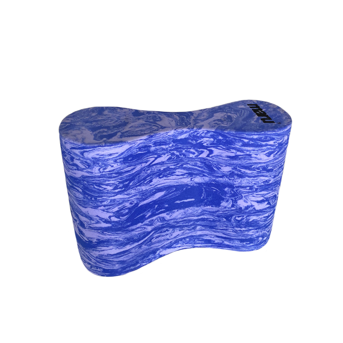 Pull Buoy pour adulte - Violet foncé et tourbillon violet