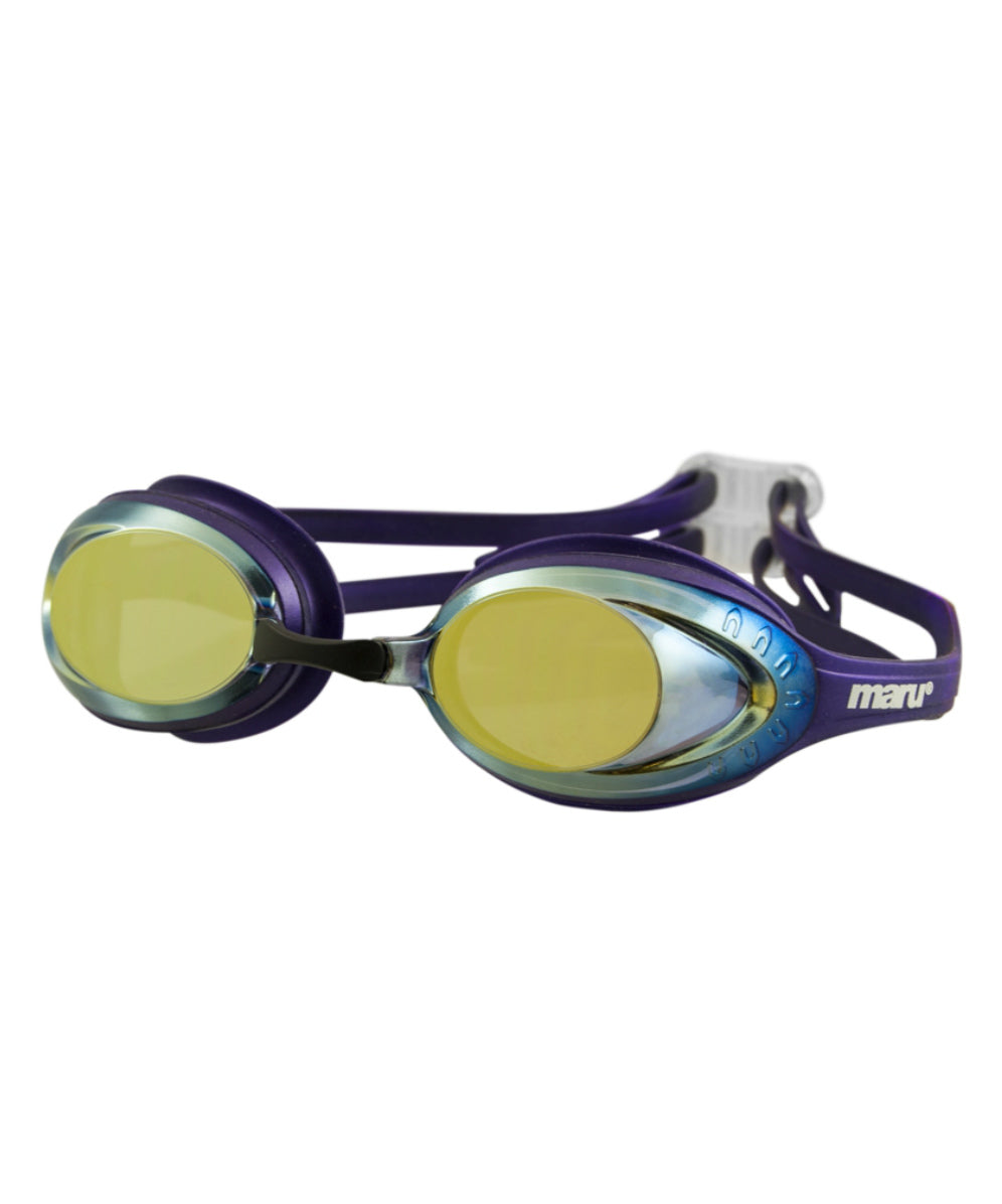 Lunettes de protection antibuée Sonic Mirror pour adultes - Violet, bleu et or