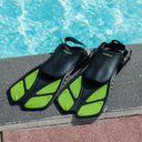 Maru Swim Dive Fins - Neon Lime and Black