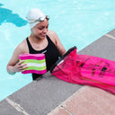 Netztasche für Schwimmausrüstung - Rosa
