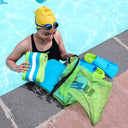 Netztasche für Schwimmausrüstung - Lime