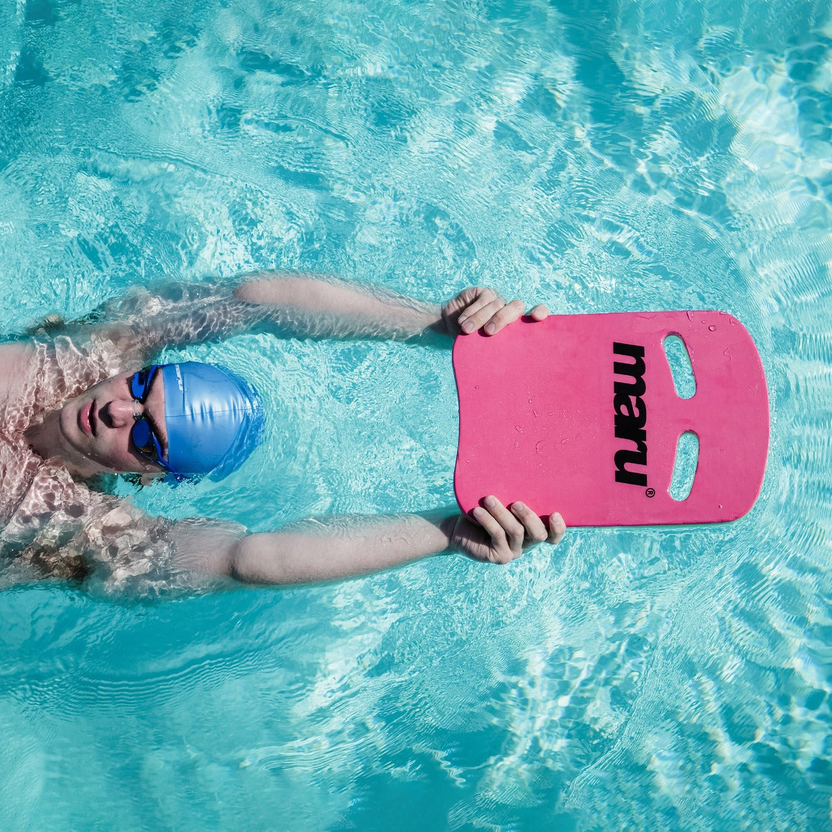 Kickboard - Rosa und Limettengrün