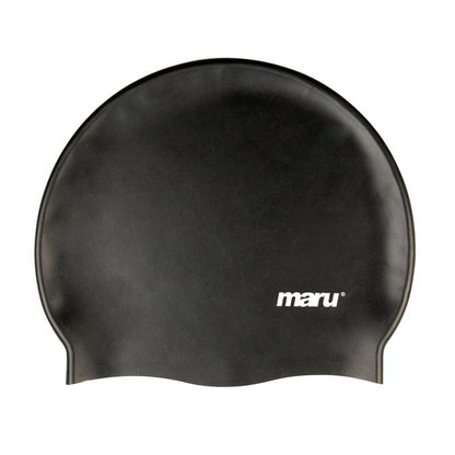 Silicone Swim Cap - Black