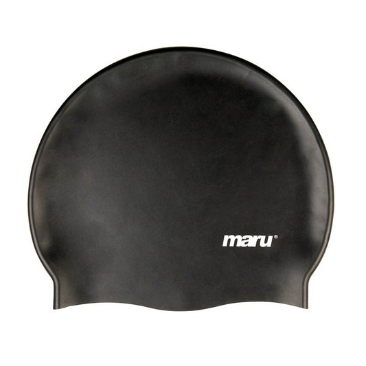 Silicone Swim Cap - Black