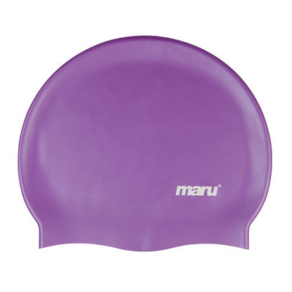 Silicone Swim Cap - Purple