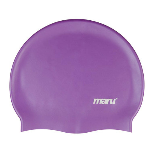 Silicone Swim Cap - Purple
