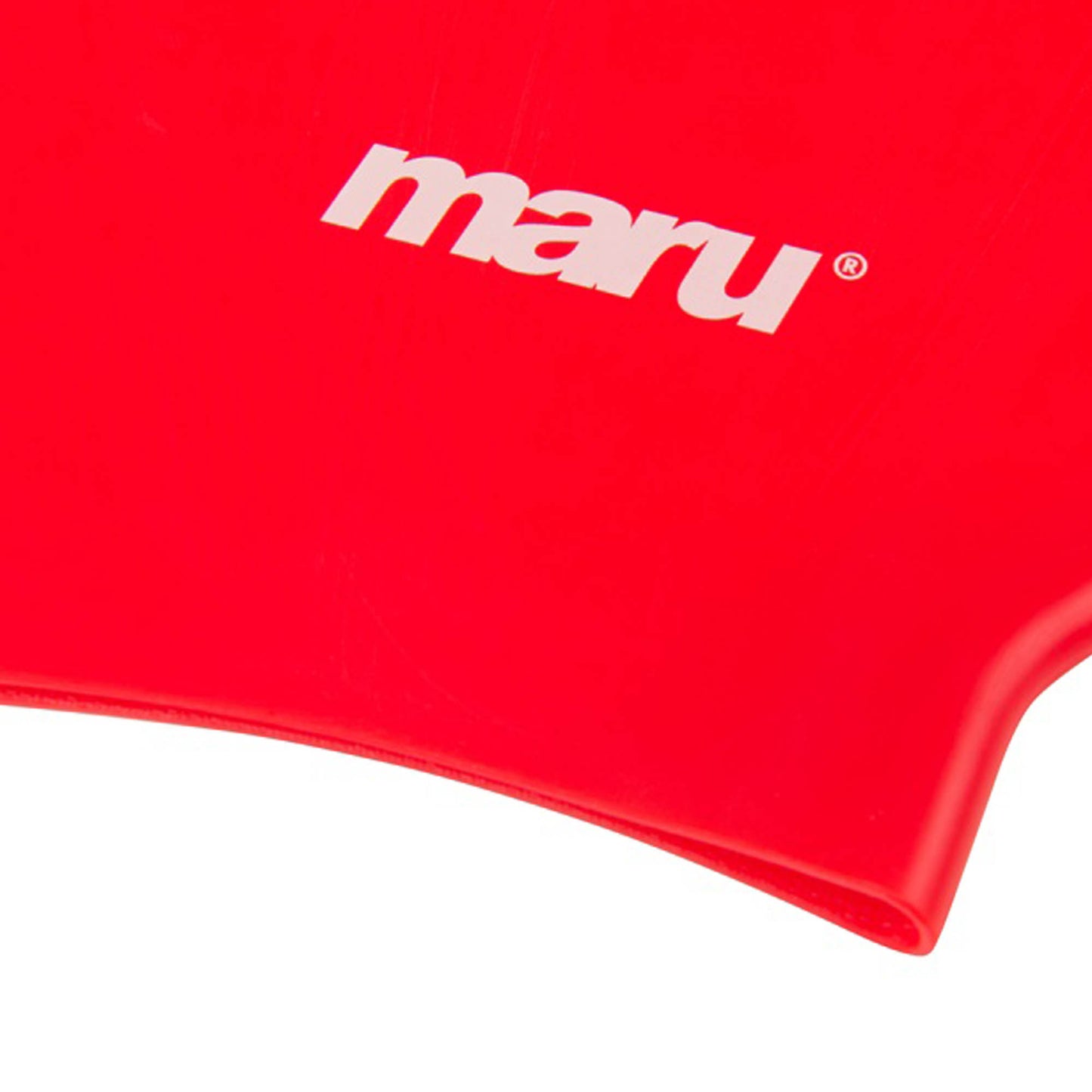 Silicone Swim Cap - Red