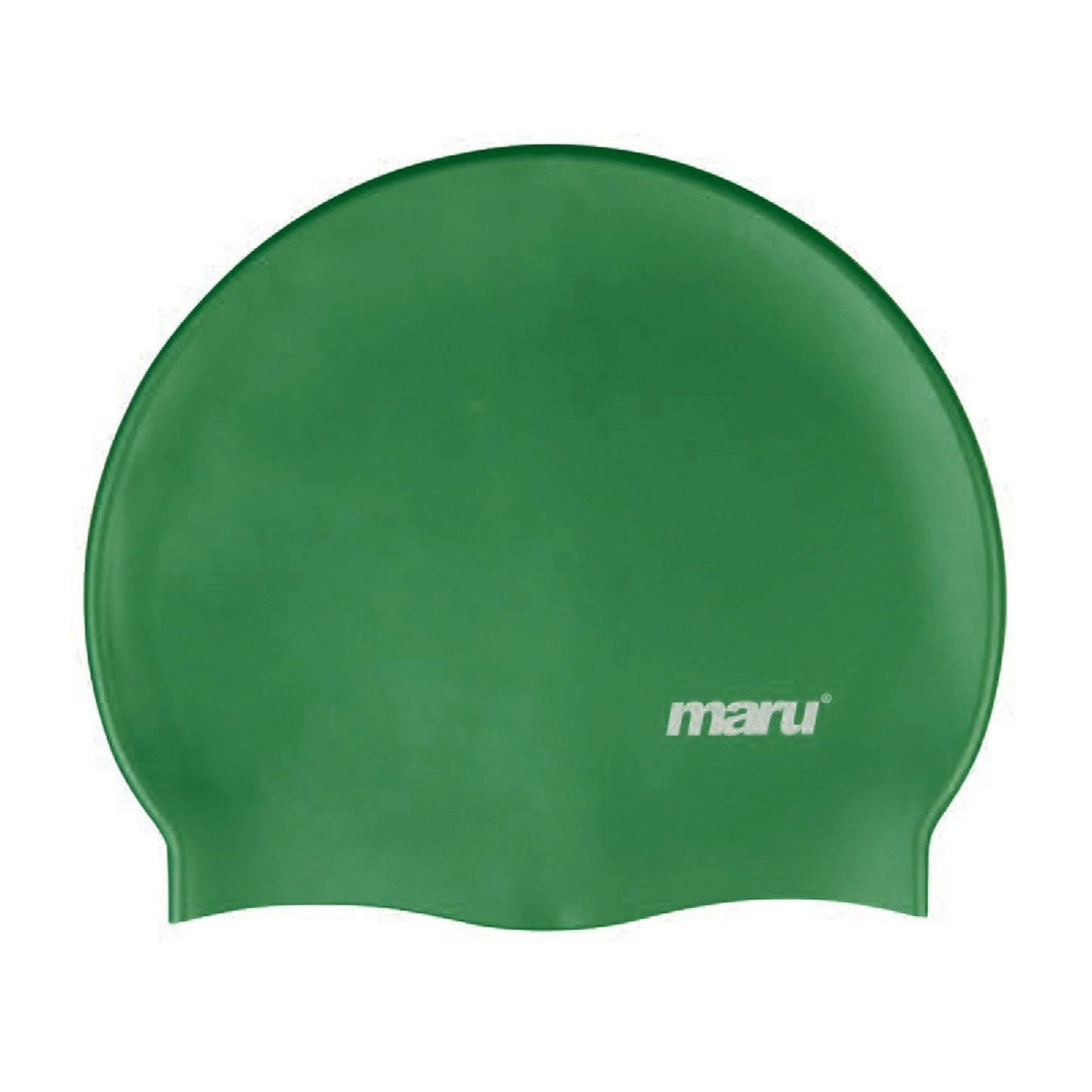 Bonnet de bain en silicone - Vert foncé