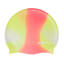 Silicone Swim Cap - Yellow and Red