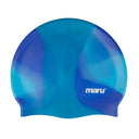 Silicone Swim Cap - Blue Shades