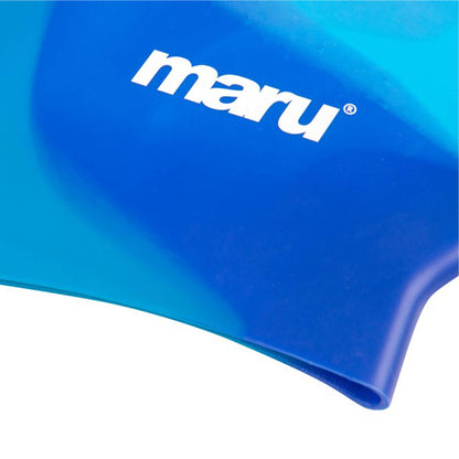 Silicone Swim Cap - Blue Shades