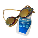 Maru Pulse Mirror Anti-Fog Adult Swim Goggles - Gold, Pink and Blue