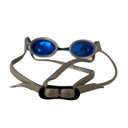 Maru Pulse Mirror Anti-Fog Adult Swim Goggles - Silver, Blue and Gold