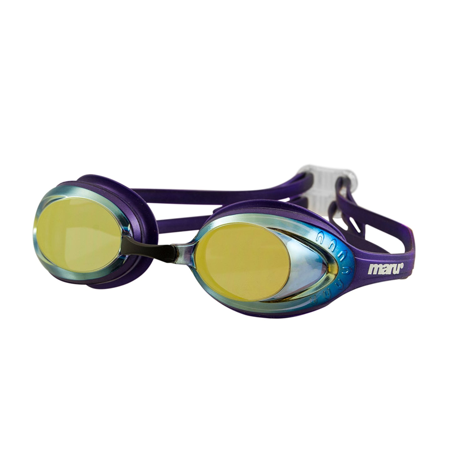 Maru Sonic Mirror Anti-Fog Adult Swim Goggles - Purple, Blue and Gold