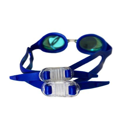 Maru Sonic Mirror Anti-Fog Adult Swim Goggles - Blue and Purple