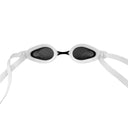 Maru Swift Swim Goggles, Anti-Fog, UV Protection, White and Black