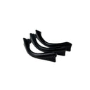 Maru Swift Swim Goggles, Anti-Fog, UV Protection, White and Black
