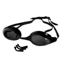 Maru Swift Swim Goggles, Anti-Fog, UV Protection, Black