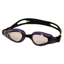 Maru Magna Swim Goggles Anti-Fog, Clear Vision with UV Protection, Purple and Black