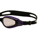 Maru Magna Swim Goggles Anti-Fog, Clear Vision with UV Protection, Purple and Black
