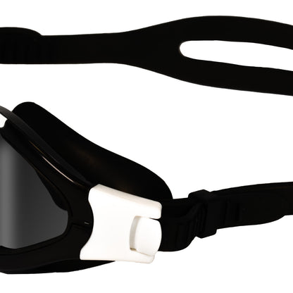 Maru Groove Polarised Mirror Anti Fog Adult Swim Goggles - Black & White