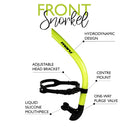 Maru Lime Front Snorkel