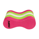 Maru Swim Adult Pull Buoy - Pink, Lime and White