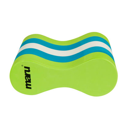 Pull Buoy pour adulte - Citron vert, bleu et blanc