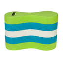 Maru Adult Pull Buoy in Lime, Blue and White