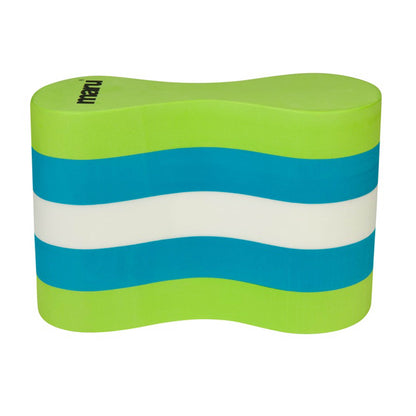 Pull Buoy pour adulte - Citron vert, bleu et blanc