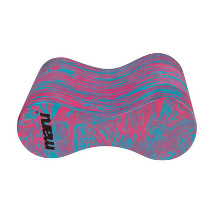 Pull Buoy pour adulte - Tourbillon bleu et rose