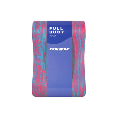 Pull Buoy pour adulte - Tourbillon bleu et rose
