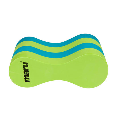 Maru Swim Junior Pull Buoy - Blue and Lime