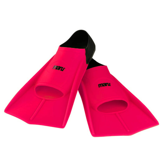 Maru Swim Training Fins - Pink/Black